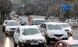 대설주의보… 꽉막힌 출근길