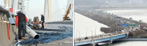 서평택~송악IC 12.5㎞ 전면 통제… 우회도로 ‘몸살’