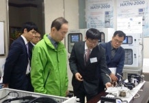 윤성규 환경부장관, 수질자동측정기기 전문기업 (주)코비 방문