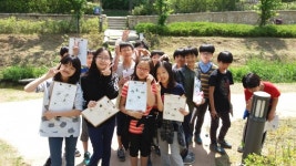 곡정초, 우시장천 생태교육 눈길