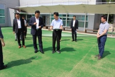 경기도수원월드컵경기장 관리재단, 월드컵스포츠센터 순회 점검