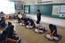 심폐소생술 자신있어요! 광명소방서, 가림중학교 학생 대상 심폐소생술 체험 교육 실시