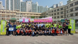 광명북중, 사랑 가득 깜짝 이벤트 사랑한데이~ 큰 호응