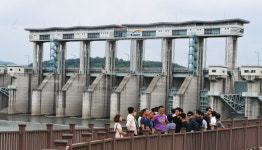 군남홍수조절지 견학