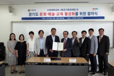 경기문화재단·수원대학교, 道 문화·예술·교육 활성화 위한 업무협약(MOU) 체결