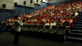 경기남부보훈지청, 고령 보훈가족 초청 영화 관람 행사 가져