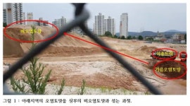 구리-포천 민자고속道, 유류 오염토양으로 성토 논란