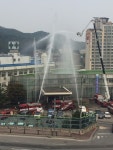이천소방서, 경기도 의료원 이천병원에서 합동소방훈련 실시