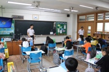 가평군 청평초등학교, 불조심 어린이 마당시험 행사