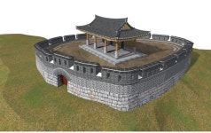 김포 문수산성 장대 복원 상량식 실체 나타내