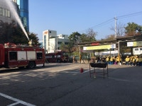 동두천시 불현동 행정복지센터…지역특성화 화재대피 훈련