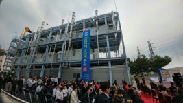 한국남동발전 분당열병합발전소, 세계 최초 복층설계 연료전지 준공