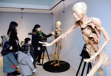 해설사와 함께하는 ‘신비한 인체 여행’ 수원 인체의 신비展