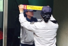 계양서 계산지구대, 설 전후 범죄환경개선 안심거울 설치