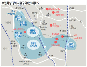 수원ㆍ화성 상생 이끌 ‘경제자유구역’… 대선공약 반영 ‘올인’