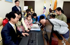 의정부 솔뫼초교생들 의정부시청 방문 지방자치 현장학습