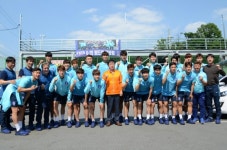 용인 만수정 김민수 대표, U-20 축구대표팀에 장어 스태미너식 제공 눈길