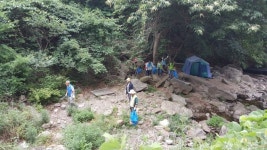 동두천시보건소, 쇠목계곡 환경정화 활동 전개