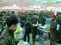 용인시, 처인구 운학동의 예비군 훈련장 내 식당 이달 말까지 증축한다