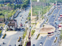 中상하이 도로변 14년 ‘알박기’ 건물, 드디어 철거…협상 내용보니, 허걱