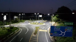 용인,기형적인 도로구조 개선…원삼면 원삼 사거리 회전 교차로 설치