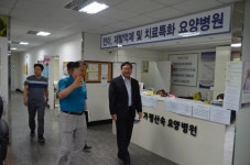 가평소방서 지역 내 요양병원들을 대상으로 추석 화재 예방 컨설팅