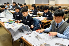 동인천중학교 ‘1일 기자체험-띵동, 기사 배달왔습니다’