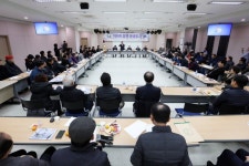 정찬민 시장 용인  아파트연합회와 간담회…지난 27일 수지구청