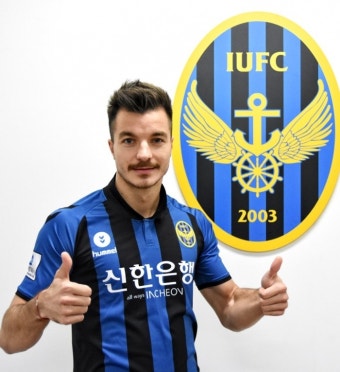 인천UTD, 몬테네그로 국가대표 공격수 '무고사' 영입