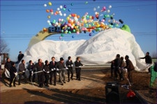 이천시 설성면, 연꽃 단지 상징 조형물 제막식