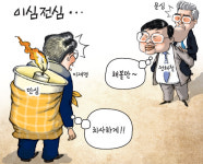 [경기만평] 이심전심…