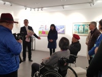 수원 김갑순 갤러리 개관초대전 지역 작가 16인 참여한 ‘가자! 세계로 미래로’展 오는 24일까지 열려