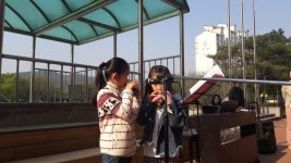 동두천송내초등학교, ‘즐Song(즐거운 송내) 등굣길 음악회’ 실시