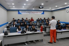 분당발전본부, 장안중학교 학생 대상 안전체험 실습교육 실시