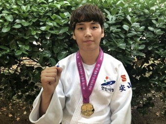 안산시청 윤현지, 청풍기유도 女 78㎏급서 4개 대회 연속 패권