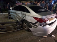 술 취한 30대 남성, 수원서 택시 훔쳐 몰다 충돌 사고… 피해자 2명 병원 이송
