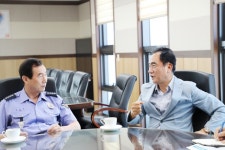 정장선 평택시장, 평택항 관계기관 방문