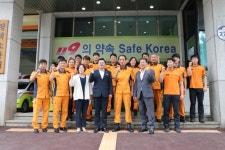 평택소방서 경기도의회 일행 방문 격려