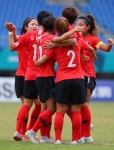 [아시안게임] '지소연 결승골' 여자축구, 3회 연속 동메달 획득