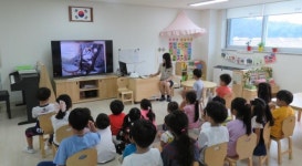 모담유치원, 운양중학교 학생 꿈길 진로체험 실시