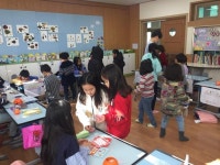 가평군 연하초등학교, 알뜰시장 열여
