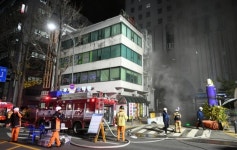 [6보] 수원시 골든프라자 화재, 대응 1단계로 격하… 심정지 환자도 회복