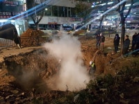 고양 백석역 인근 지하 난방배관 폭발…1명 사망 등 20여 명 사상자 발생