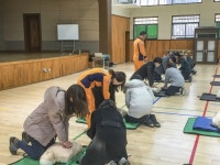 의왕소방서, 부곡초등학교 교직원 심폐소생술 실시