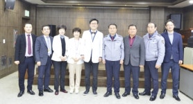 시흥경찰서, 신천연합병원, 삼미시장 관계자와 치안협의