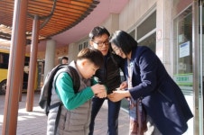 이천 다원학교의 특별한 등교맞이