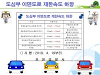 포천경찰서, 학교 밀집지역 이면도로 5개소 제한속도 30km/h이하로 조정