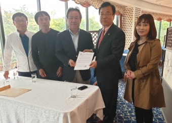 이현재, 이기흥 대한체육회장 만나 '신장 테니스장 지속사용' 요청