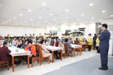 순복음중동교회, 어르신 사랑 실천