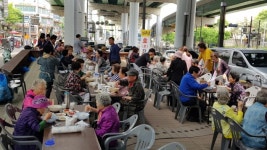 의왕시 내손동 지리산토속촌, 16년째 효(孝) 잔치